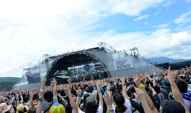 夏の音楽フェス「SWEET LOVE SHOWER 2015」Perfume、ゲスの極み乙女。ら出演｜写真1