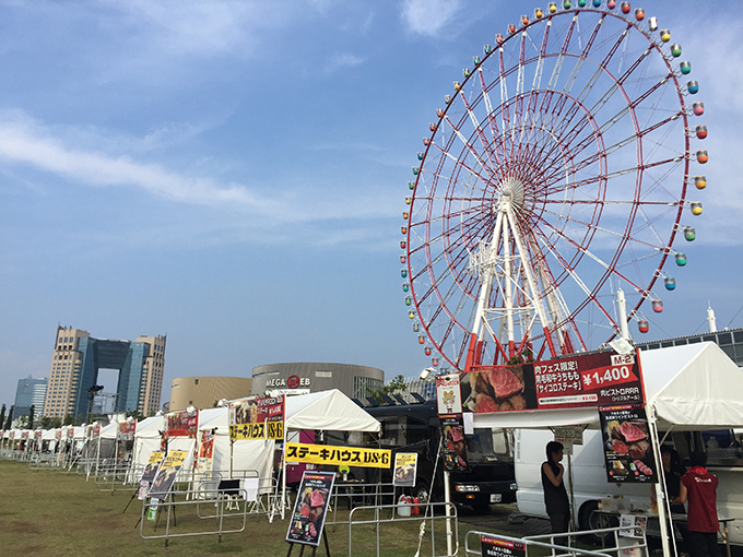 肉フェスが運営するビアガーデン「肉GARDEN」お台場で開催｜写真5