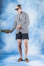 エンジニアド ガーメンツ 2016年春夏コレクション - イルカが泳ぐワークウェアで安らいで｜写真24