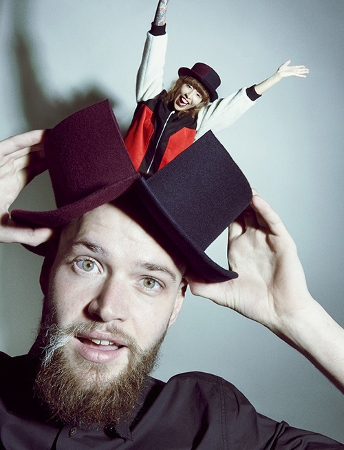 カミラフカ 2015年秋冬コレクション、個性的なバイカラーの帽子を展開 | 写真