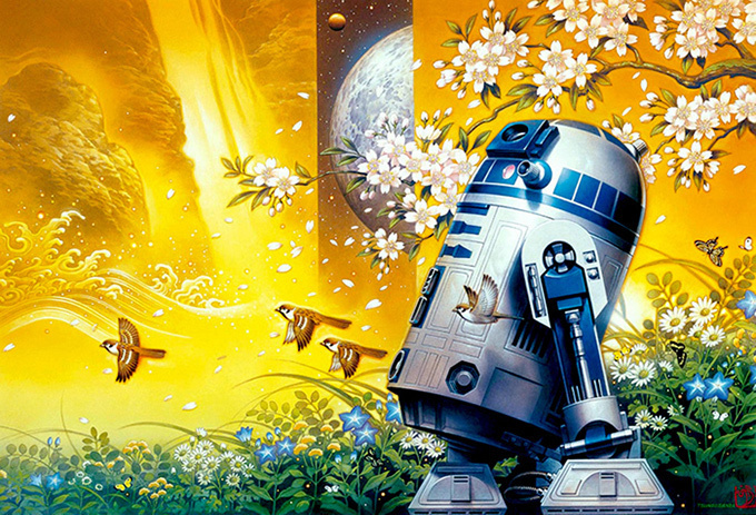 「スターウォーズ アート作品展：The Art of TSUNEO SANDA」代官山蔦屋書店で開催 | 写真