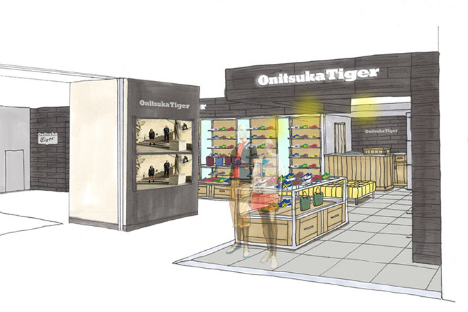 オニツカタイガーが池袋パルコ店をオープン - 先行発売のシューズも登場 | 写真