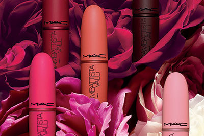 M·A·C×ジャンバティスタ ヴァリ、リップスティックコレクションを限定発売