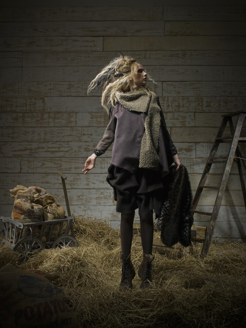 シダ タツヤ(SHIDA TATSUYA) 2011-12年秋冬ウィメンズコレクション シルエット - 写真9