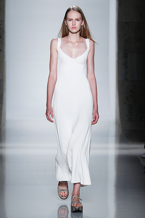 美品 ヴィクトリアベッカムジーンズ 春夏 半袖 コットン ツイード トップス ヴィクトリア ベッカム(Victoria Beckham) 2016年春夏ウィメンズ