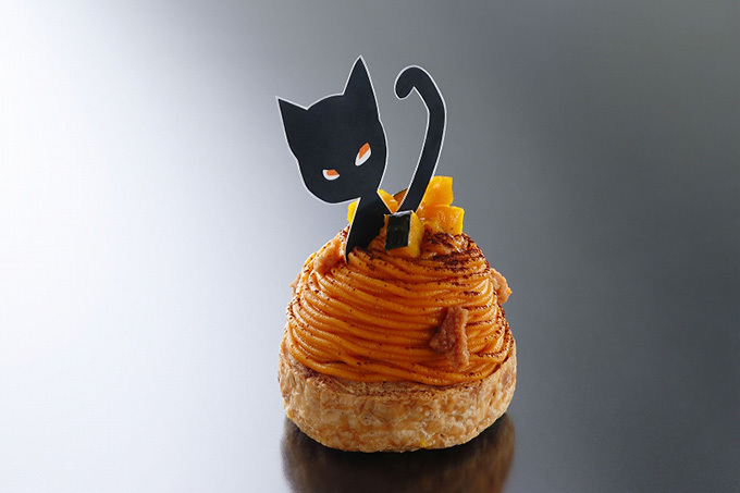 アンリ・シャルパンティエからハロウィン限定ケーキ - 黒猫をあしらった、かぼちゃづくしの2品発売 | 写真