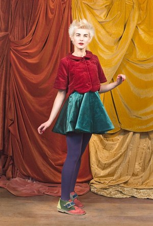 蒼く深い海の底をイメージ ル フラックス　2011-12年秋冬コレクション｜写真1