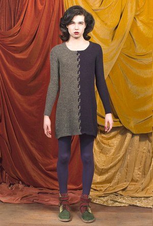 蒼く深い海の底をイメージ ル フラックス　2011-12年秋冬コレクション｜写真2