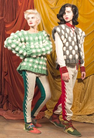 蒼く深い海の底をイメージ ル フラックス　2011-12年秋冬コレクション｜写真14