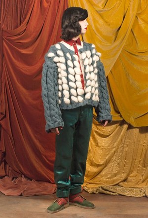 蒼く深い海の底をイメージ ル フラックス　2011-12年秋冬コレクション｜写真23
