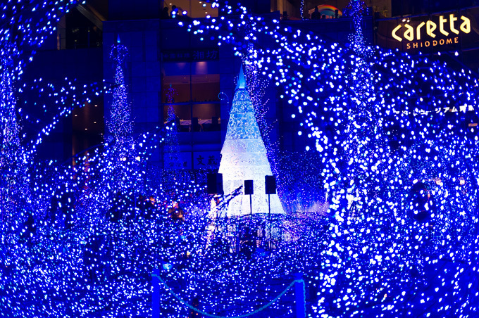 カレッタ汐留でLEDを約27万個使用したイルミネーション - ディズニー映画『シンデレラ』のショーも｜写真4