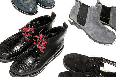 エイチ カツカワ フロム トウキョウ 2015秋冬コレクション - クロコダイルやシャークレザー使用