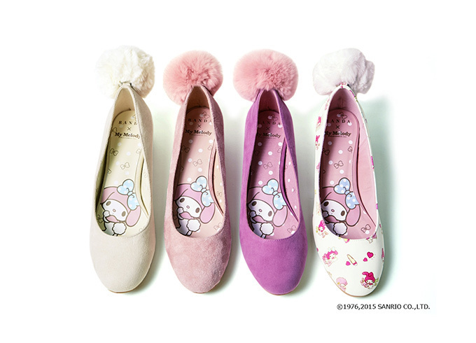 マイメロディ RANDA コラボ MY MELODY´s house pumps-