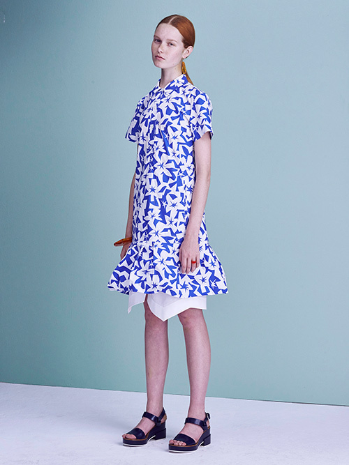 ジル サンダー ネイビー 2016年春夏<span>コレクション</span> - 写真30