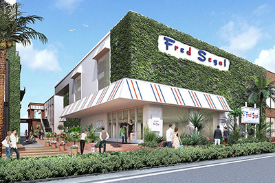 フレッド シーガル、横浜に国内2号店 - 初のレストランやサーフショップ、ペッドやキッズアイテムも