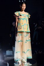 ツモリチサト 2016年春夏コレクション - クレヨンタッチで描き出す、海底世界への大冒険｜写真36