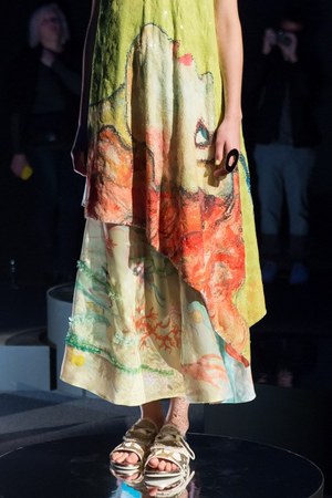 ツモリチサト 2016年春夏コレクション - クレヨンタッチで描き出す、海底世界への大冒険｜写真23