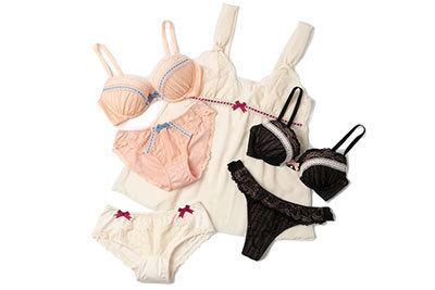 ブラジャー｜石田ニコル×アンフィのコラボ第2弾が登場 - 50年代のアメリカンガール風デザイン