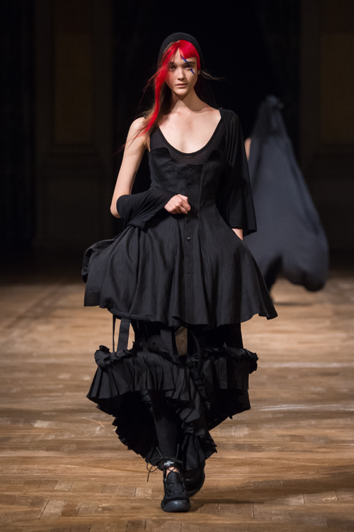 ヨウジヤマモト(Yohji Yamamoto) 2016年春夏ウィメンズコレクション シルエット - 写真28