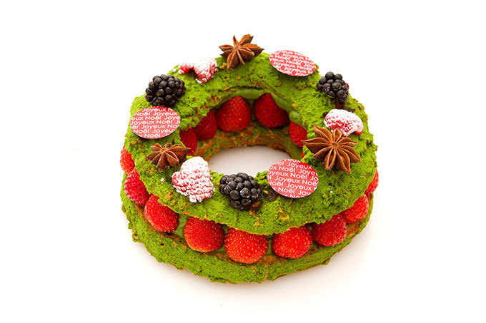サダハル・アオキのクリスマスケーキ - サクサク生地のミルフィーユやフルーツたっぷりのタルト | 写真