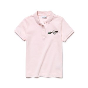 LACOSTE　ラコステ　ポロシャツ PEANUTS スヌーピー　ピンク