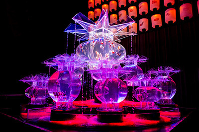 アクアリウム｜アートアクアリウム城が元離宮二条城で開催、野外展示で楽しむ美しい金魚の世界