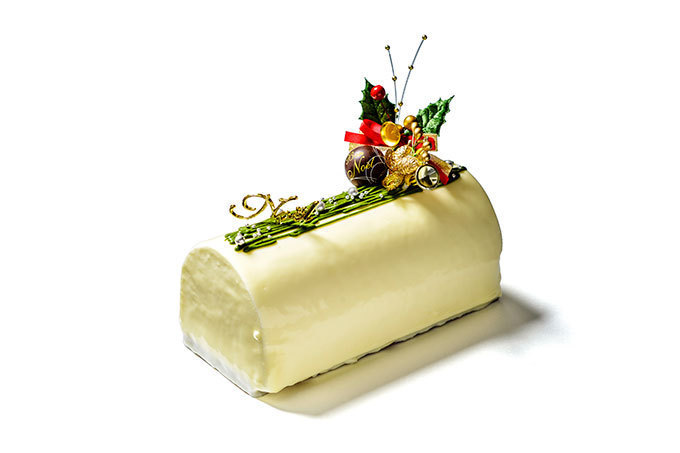 ゴントラン シェリエから新作クリスマスケーキ - 白と黒、2種のビュッシュ・ド・ノエル | 写真