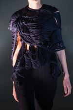 モトヒロ タンジ 2016年春夏コレクション - 複雑で“グロテスク”な人体内部をニットの編地で｜写真5