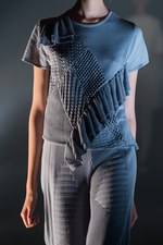 モトヒロ タンジ 2016年春夏コレクション - 複雑で“グロテスク”な人体内部をニットの編地で｜写真16