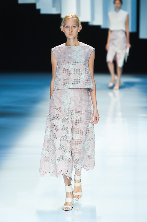 ハナエモリ マニュスクリ(Hanae Mori manuscrit) 2016年春夏ウィメンズコレクション シルエット - 写真24