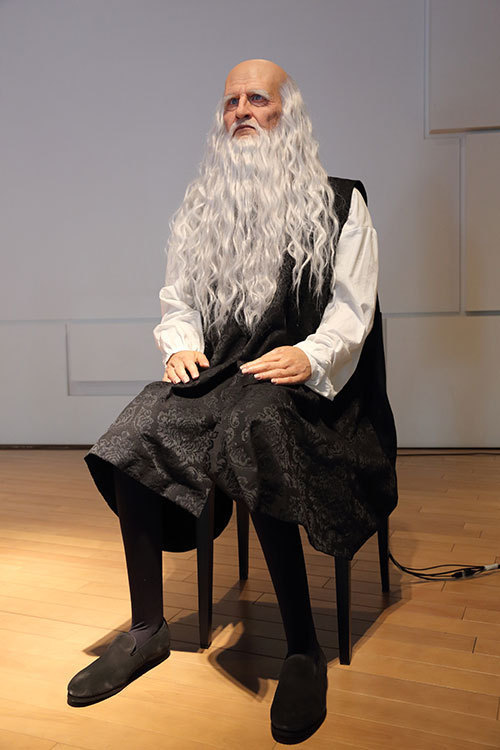 展覧会 ダ ヴィンチ 天才の遺産 レオナルドと歩む未来展 ダ ヴィンチのアンドロイドを展示 ファッションプレス