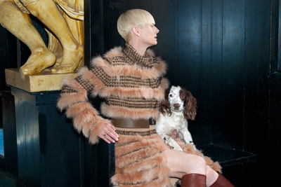 オスカー女優ティルダ・スウィントン×プリングル オブ スコットランド