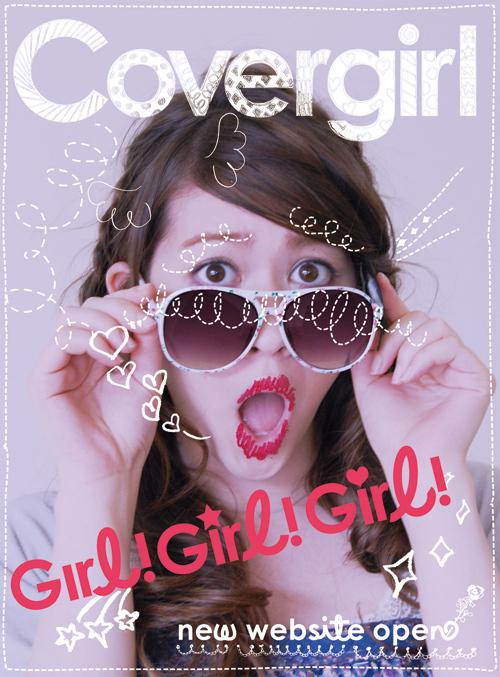 おしゃPが女の子をハッピーにする新プロジェクト「Covergirl」 - 第一弾チャリティーTシャツ発売