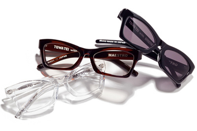 TOWA TEI×EFFECTORコラボレーションのアイウェアが6月発売