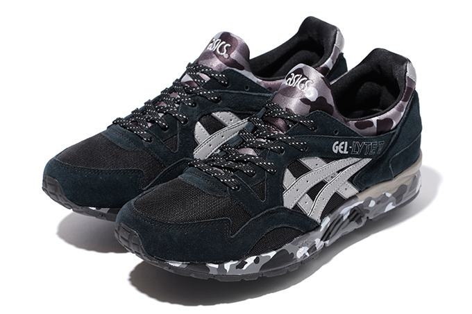 Asics×APEアシックスエイプコラボスニーカーGELKAYANO迷彩