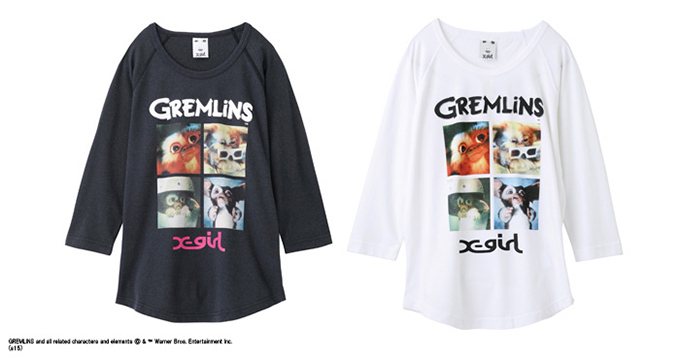 写真3/4｜X-girが映画『グレムリン』とコラボ - ギズモがプリントされたパーカーやTシャツが登場 - ファッションプレス