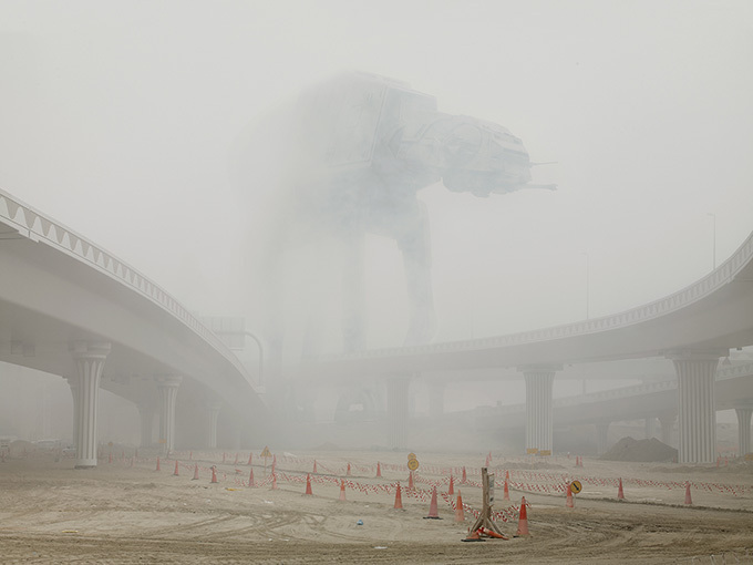 『スター・ウォーズ』の世界と実在の風景を融合、写真家セドリック・デルソーの個展が渋谷で開催 | 写真