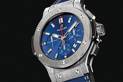 ムーブメント｜ウブロより、サッカー日本代表の時計「ビッグ・バン ブルー ヴィクトリー」自動巻きクロノグラフ