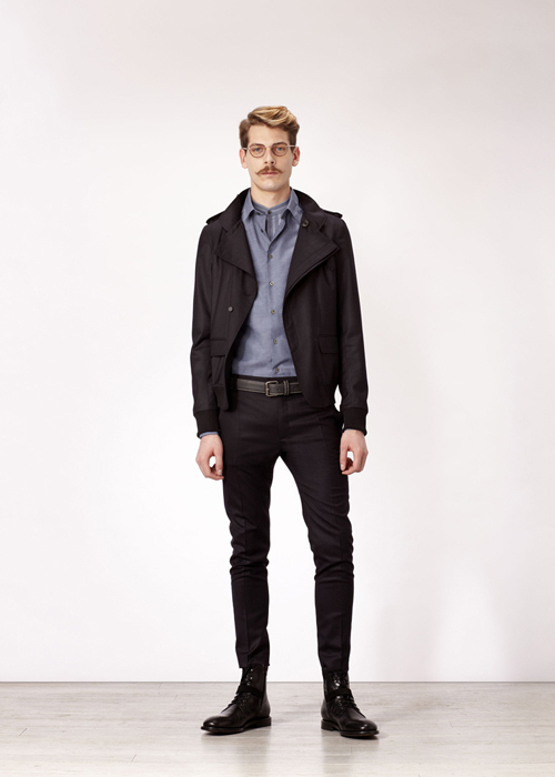 PAUL & JOE(ポール&ジョー)2011-2012年秋冬メンズコレクション 公式代理店 PAUL&JOE メンズ レザージャケット レザージャケット