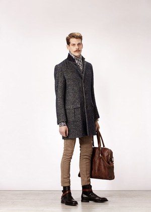 PAUL & JOE(ポール&ジョー)2011-2012年秋冬メンズコレクション 公式代理店 PAUL&JOE メンズ レザージャケット レザージャケット