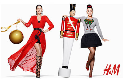 ケイティ・ペリー｜ケイティ・ペリーが着こなすH&Mのホリデーコレクション - 新曲ムービーも公開