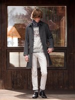 ゆったりと流れるカフェの時間をリアルクローズで表現　ファクトタム(FACTOTUM) 2011-12年秋冬コレクション｜写真5