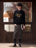 ゆったりと流れるカフェの時間をリアルクローズで表現　ファクトタム(FACTOTUM) 2011-12年秋冬コレクション｜写真12