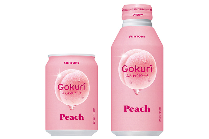 Gokuri(ゴクリ)の新フレーバー「ふんわりピーチ」発売 - 食べ頃の桃果実のような味わいと食感｜写真1