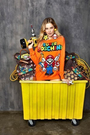 モスキーノ×マリオ、任天堂とのコラボレーションコレクションが発売、Tシャツ・セーター・バッグなど | 写真