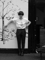 デヴァステ 2016年春夏コレクション - おばけたちが表現する愛に満ちたモノクロの世界｜写真2