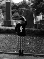 デヴァステ 2016年春夏コレクション - おばけたちが表現する愛に満ちたモノクロの世界｜写真15