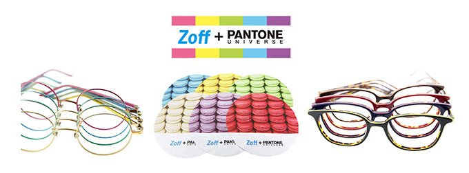 Zoff×PANTONE、マカロンをテーマにした色鮮やかな眼鏡フレーム発売 | 写真