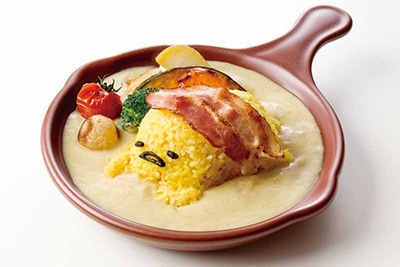 ぐでたま｜ぐでたまかふぇ、大阪に初の常設店をオープン - ぐでモンブランプリンなど提供