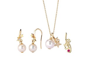 スタージュエリーの新年限定ボックス - パール＆ダイヤのネックレスやピアス、サルの付け替えチャームも｜写真2